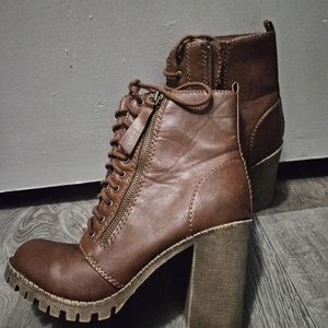 Brown High Heel Boots